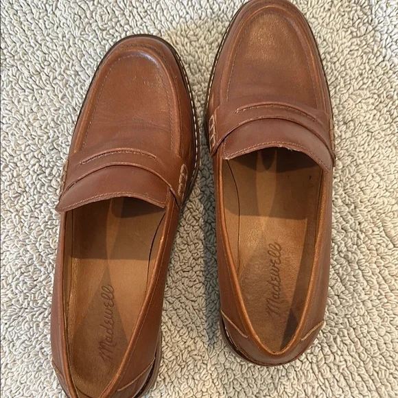 MADEWELL Brown Leather Loafers - Picture 14 of 14